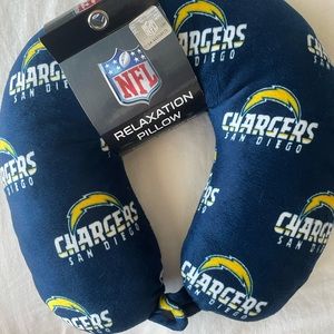 Vintage NFL BRANDED San Diego Chargers Relaxation Neck Pillow Never used